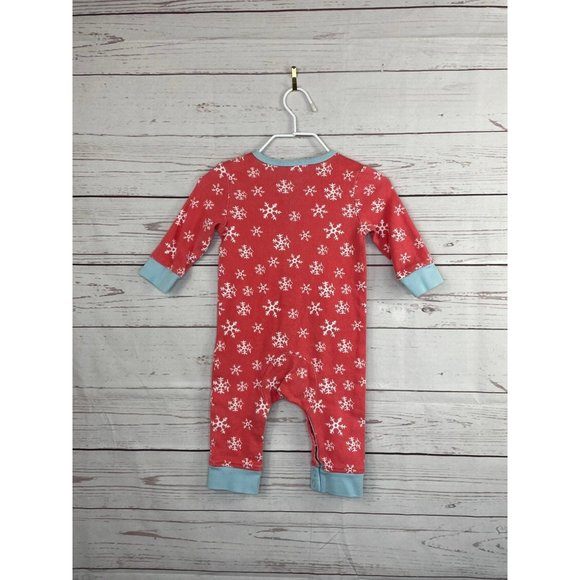 Baby Boden Snowflake Pajamas 3-6 Months - Picture 4 of 4